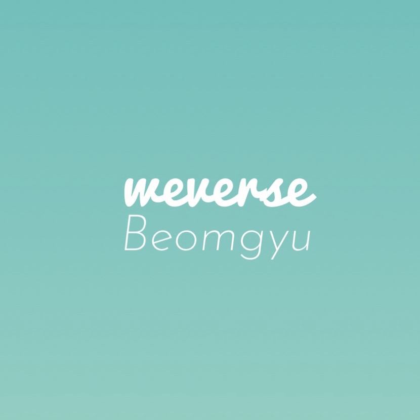 Weverse Beomgyu