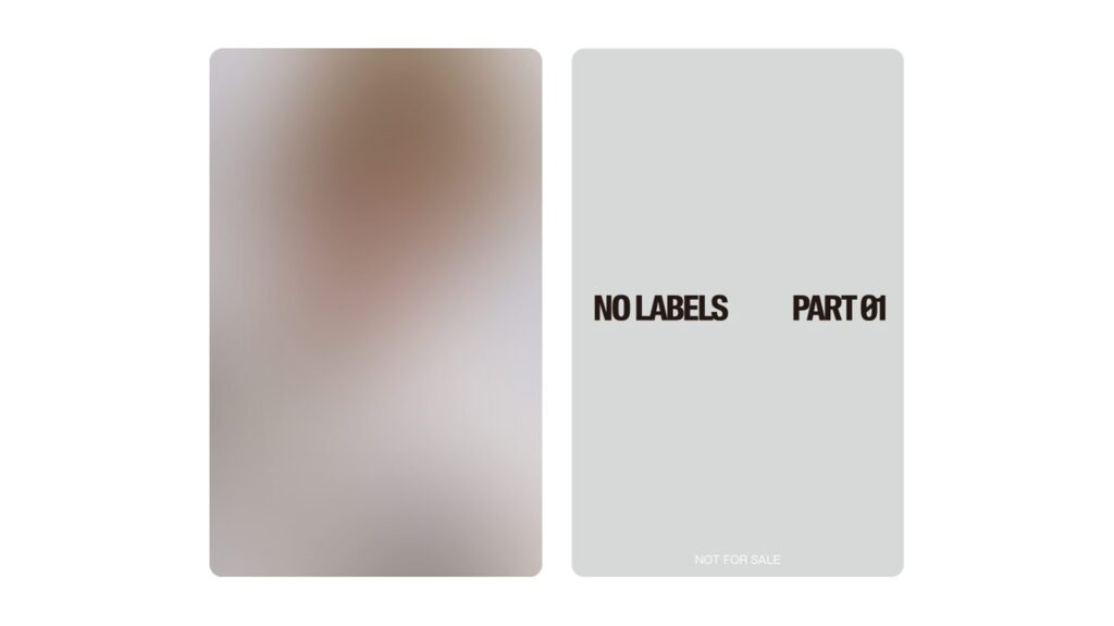 YEONJUN 'NO LABELS: PART 01' Weverse Shop ラッキードロー